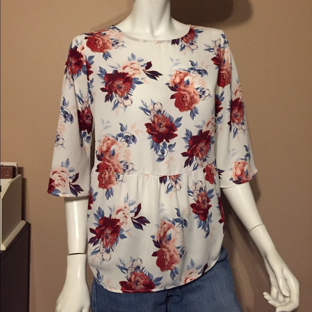 Floral blouse
